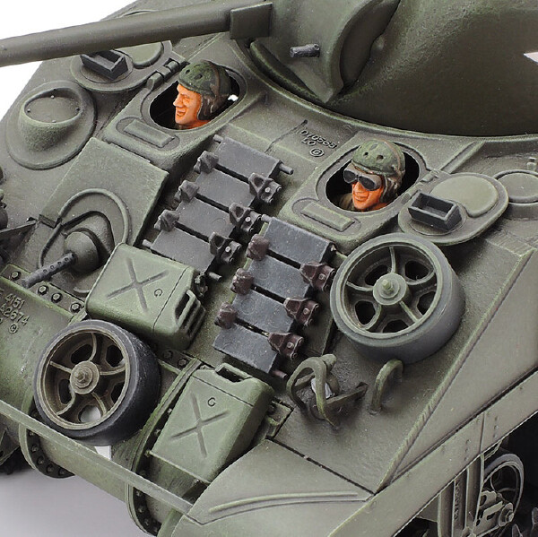 Tamiya - M4 Sherman Early Us Tank Byggesæt - 1 35 - 35190