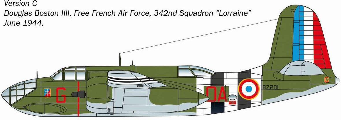 Italeri - Boston Iii A-20B Model Fly Byggesæt - 1 48 - 2656