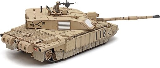 Tamiya - Challenger 2 Desertised Battle Tank Byggesæt - 1 48 - 32601