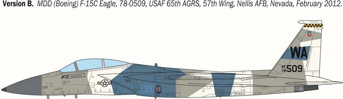 Italeri 92763 - F-15C Eagle Model Jagerfly Byggesæt - 1 48