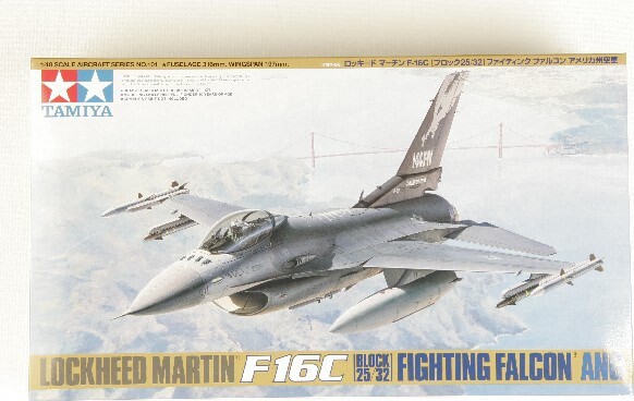 Tamiya - F-16C Block 2532 Modelfly Byggesæt - 148 - 61101