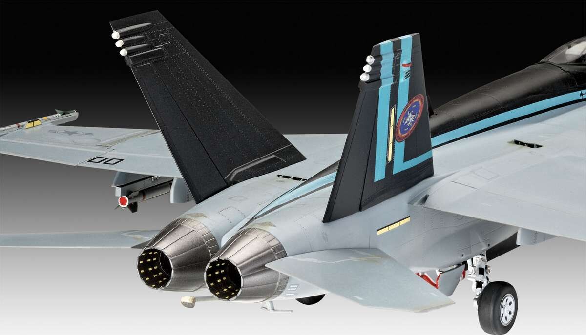 Revell Top Gun Maverick - Fa-18E Super Hornet Modelfly Byggesæt - 1 48 -