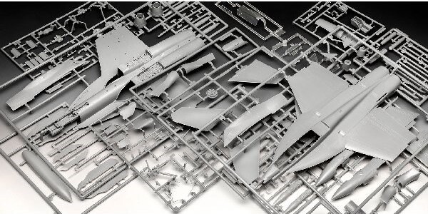 Revell Top Gun Maverick - Fa-18E Super Hornet Modelfly Byggesæt - 1 48 -