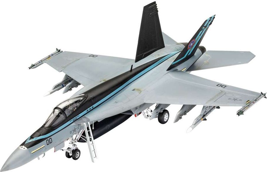 Revell Top Gun Maverick - Fa-18E Super Hornet Modelfly Byggesæt - 1 48 -