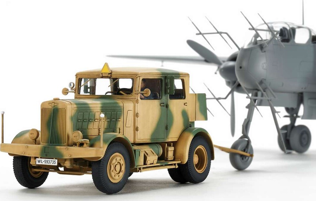 Tamiya - German Heavy Tractor Ss-100 - 148 - 32593