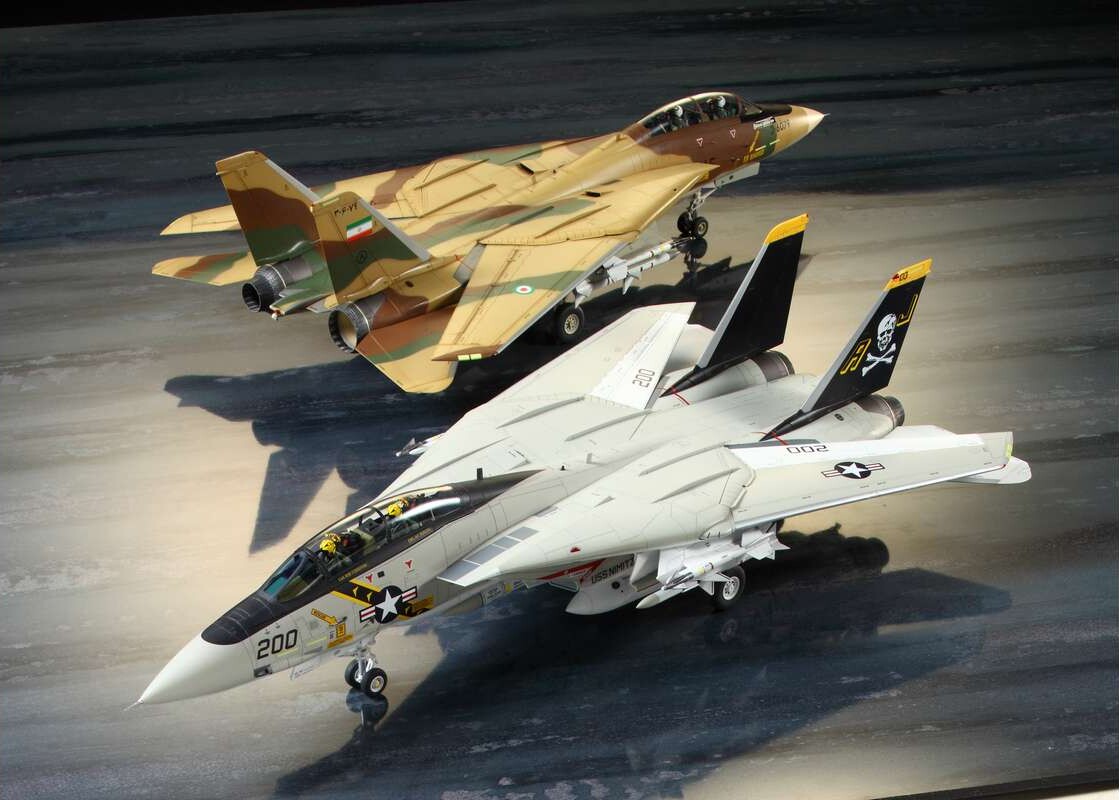 Tamiya - Grumman F-14A Tomcat Fly Byggesæt - 1 48 - 61114