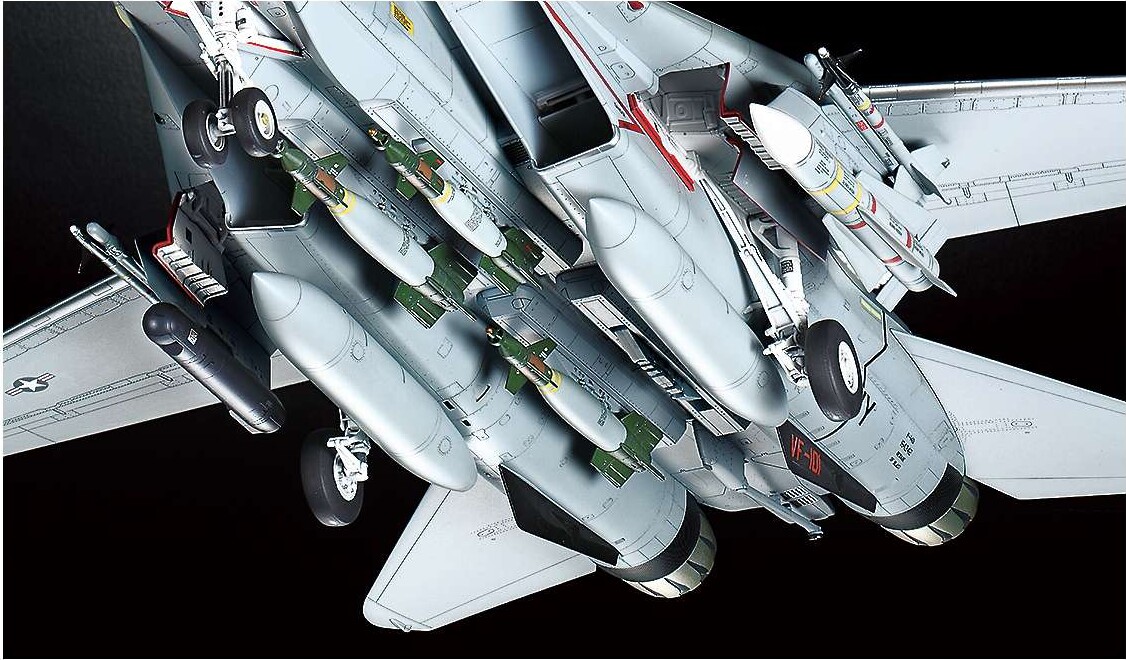 Tamiya - F-14D Tomcat Grumman Fly Byggesæt - 1 48 - 61118