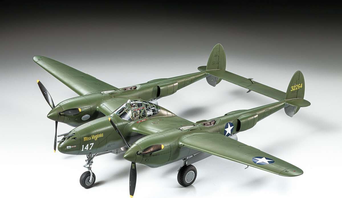 Tamiya - Lockheed P-38Fg Lightning Fly Byggesæt - 1 48 - 61120