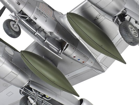 Tamiya - Lockheed P-38J Lightning Fly Byggesæt - 1 48 - 61123