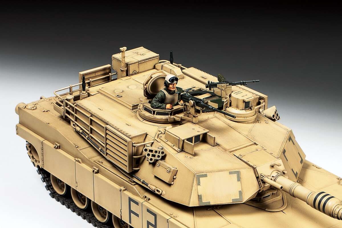 Tamiya - M1A2 Abrams Main Battle Tank Byggesæt - 1 48 - 32592