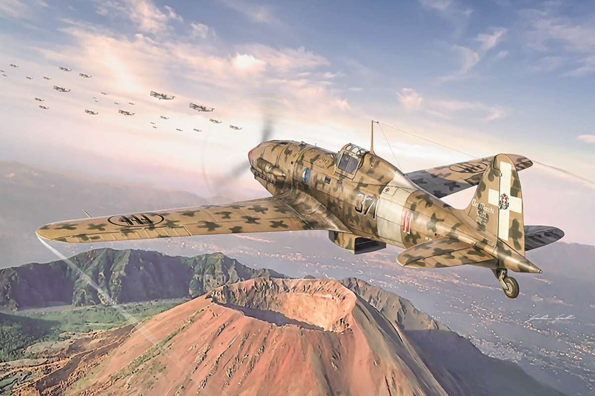 1 48 Macchi Mc202 Folgore - 2840S - Italeri
