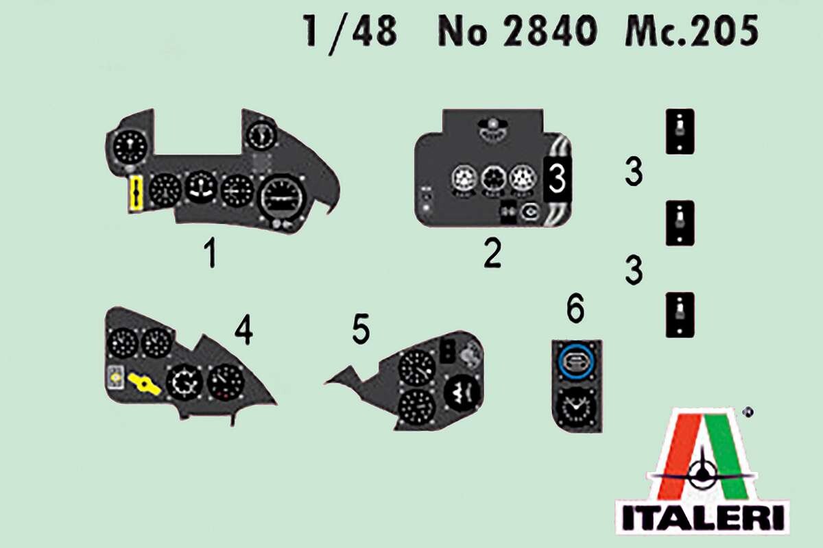 1 48 Macchi Mc202 Folgore - 2840S - Italeri