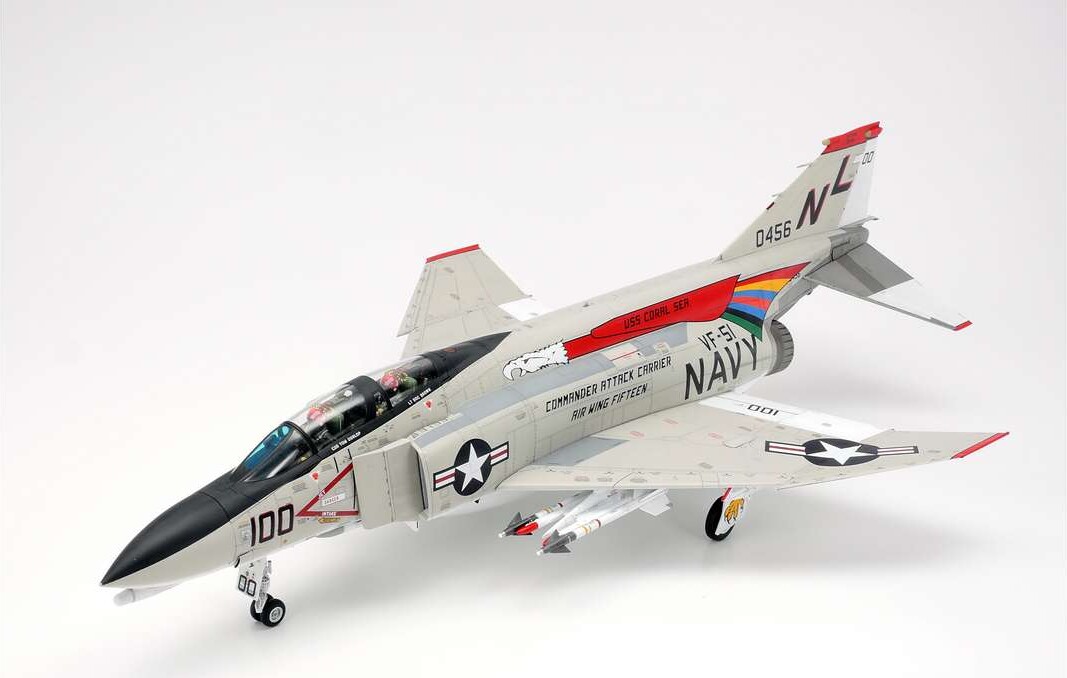 Tamiya - F-4B Phantom Ii Modelfly Byggesæt - 1 48 - 61121