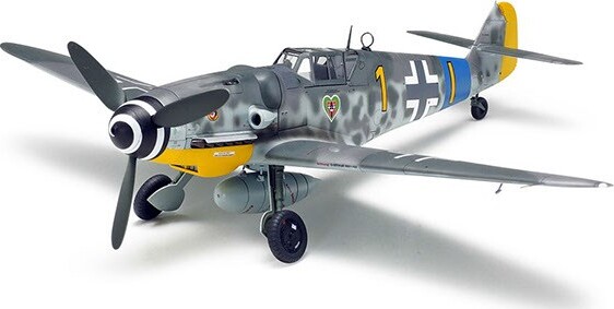 Tamiya - Messerschmitt Bf 109 G-6 Fly Byggesæt - 1 48 - 61117