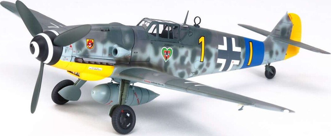 Tamiya - Messerschmitt Bf 109 G-6 Fly Byggesæt - 1 48 - 61117