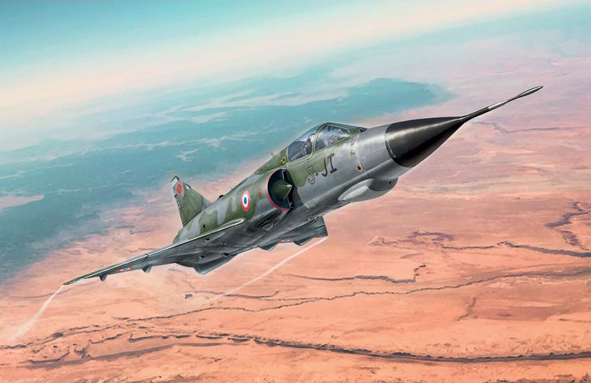 Italeri - Mirage Iii E Model Fly Byggesæt - 1 48 - 2816