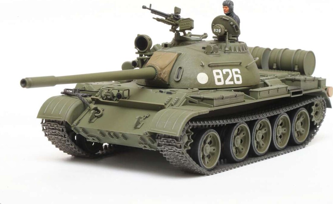 Tamiya - T-55 Russian Medium Tank Byggesæt - 1 48 - 32598