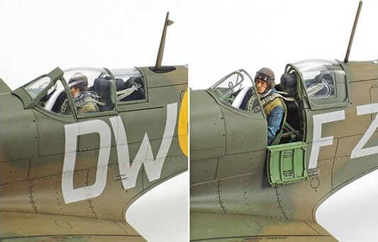 Tamiya - Supermarine Spitfire Mki Fly Byggesæt - 1 48 - 61119