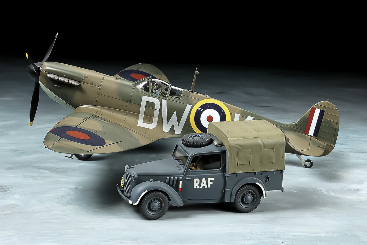 Tamiya - Spitfire Mki British Light Utility Car 10Hp Byggesæt - 1 48 -