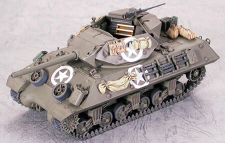 Tamiya - M10 Us Mid Production Tank Byggesæt - 1 48 - 32519