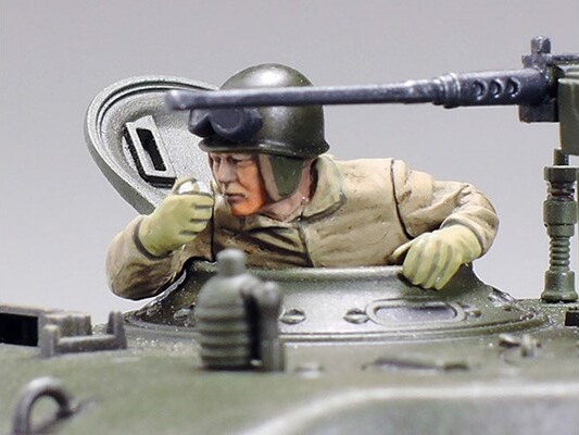 Tamiya - M4A3E8 Sherman Easy Eight Byggesæt - 1 48 - 32595