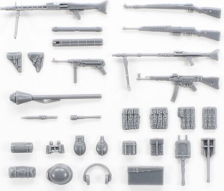 Tamiya - Wwii Wehrmacht Infantry Set - Model Figurer - 1 48 - 32602