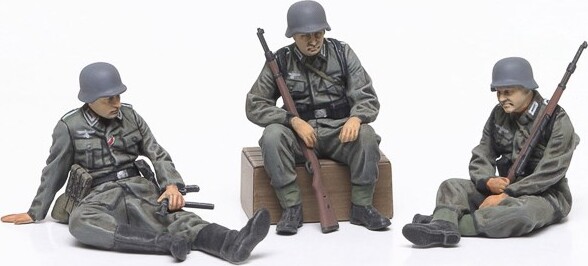 Tamiya - Wwii Wehrmacht Infantry Set - Model Figurer - 1 48 - 32602