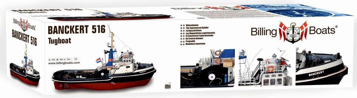 Billing Boats - Banckert 516 Skib Byggesæt - 1 50 - Bb516