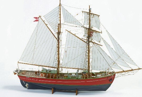 Billing Boats - Lilla Dan 578 Skib Byggesæt - 1 50 - Bb578