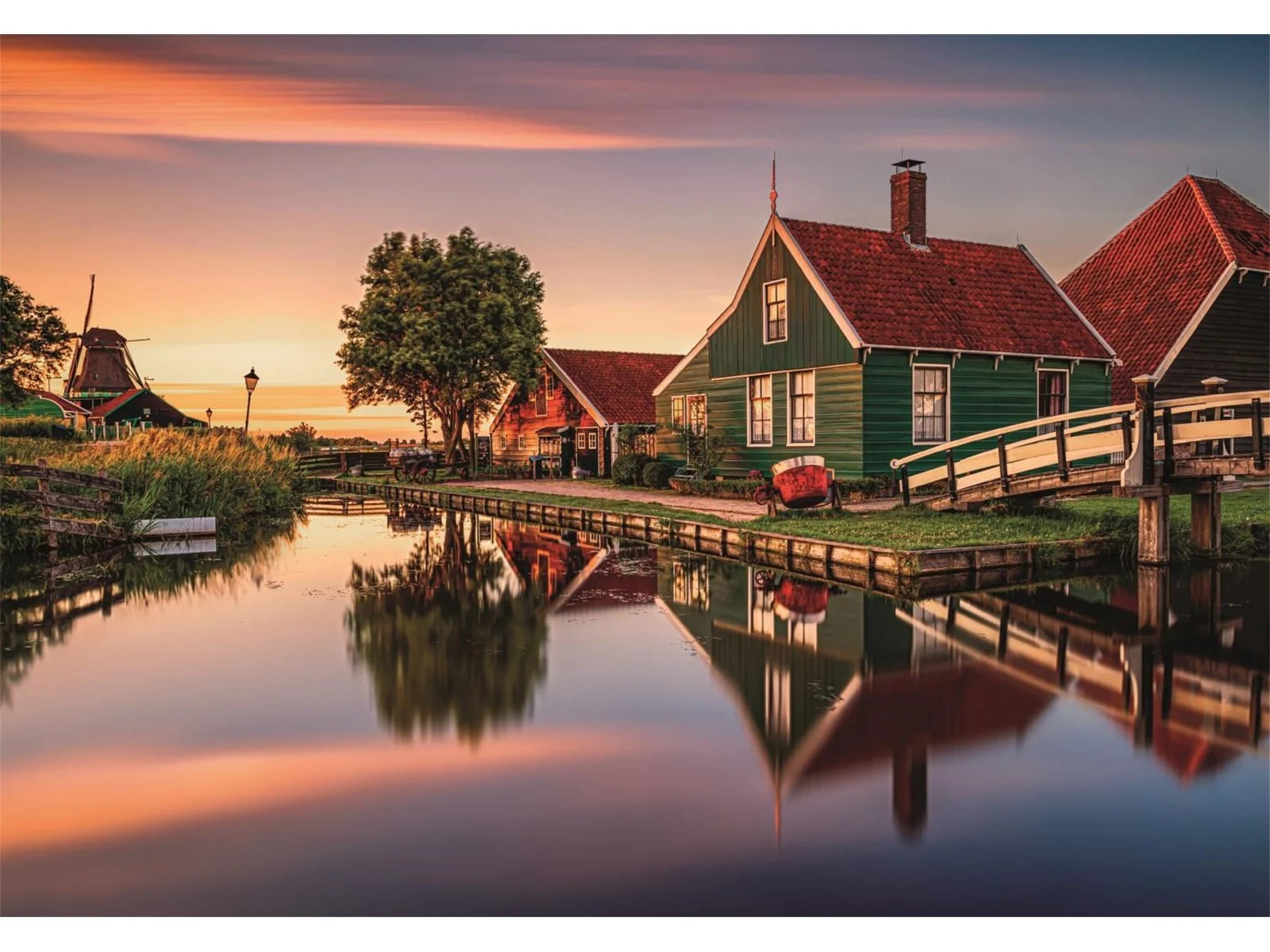 Clementoni Puslespil - Zaanse Schans - High Quality - 1500 Brikker