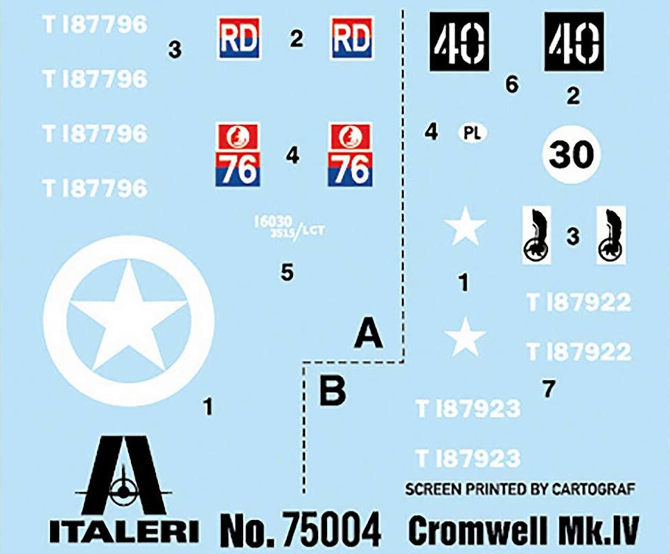 Italeri 75004 - Cromwell Mkiv Tank - Starter Set - 1 56