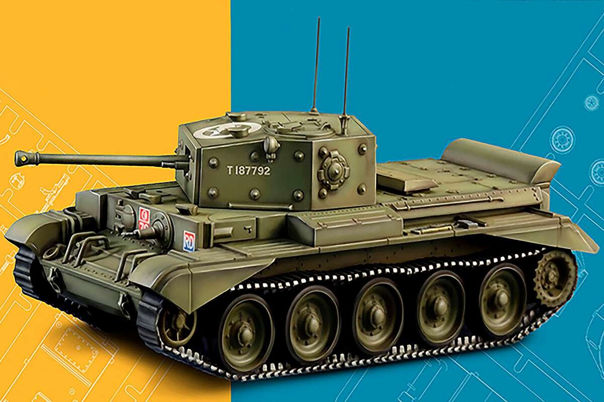 Italeri 75004 - Cromwell Mkiv Tank - Starter Set - 1 56