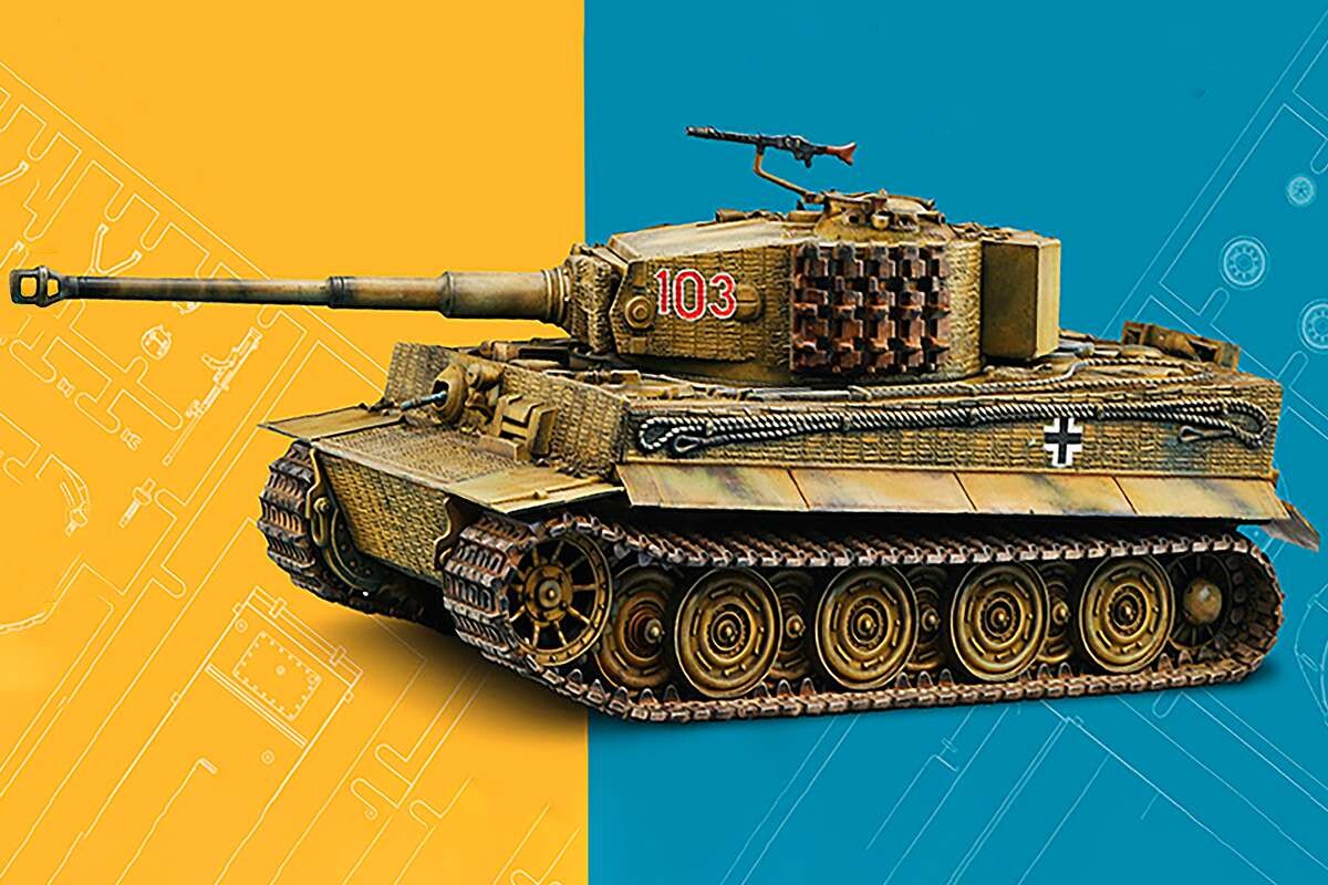 Italeri 75003 - Panther Sdkfz171 Ausfa Tank - Starter Set - 1 56