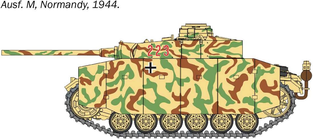 Italeri - Pzkpfw Iii Ausf Jlmn Tank Byggesæt - 1 56 - 25757