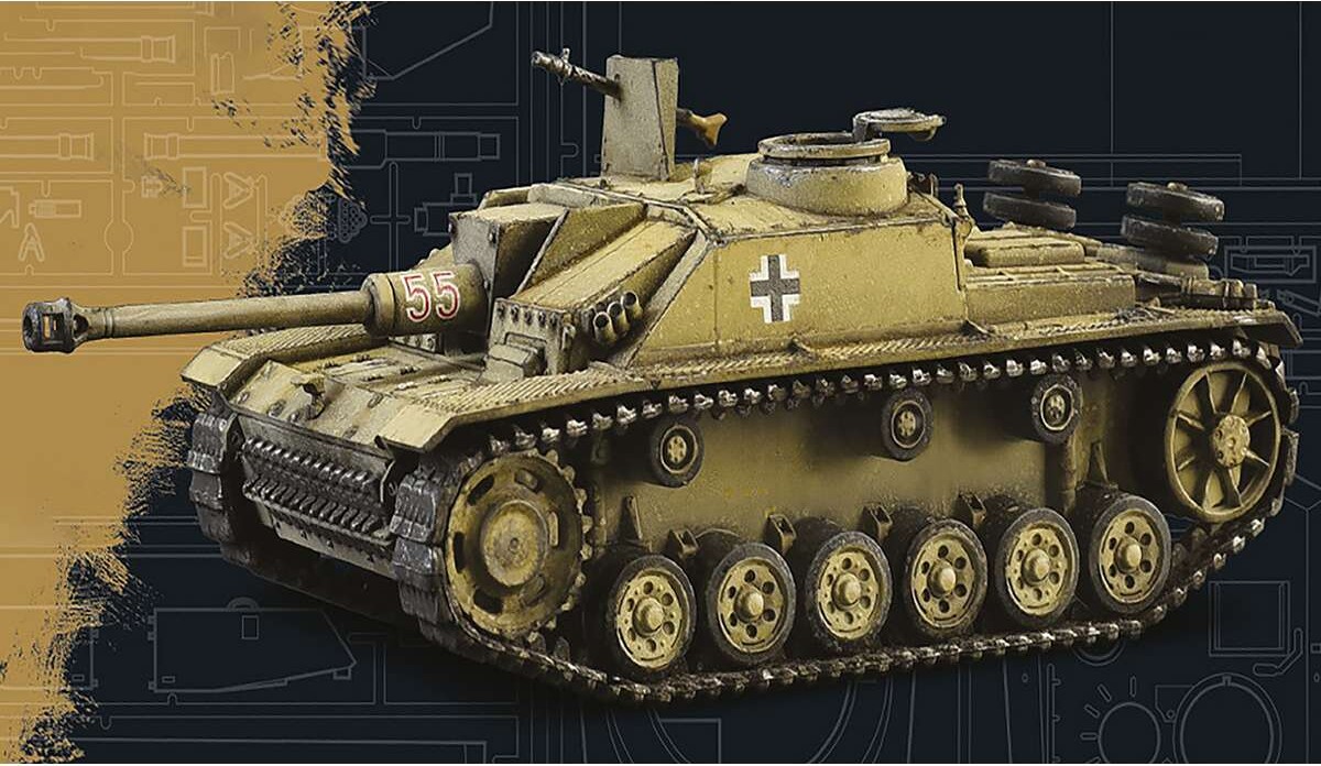 Italeri - Sd Kfz 142 Stug Iii Sturmhaubitze 105 Tank - 1 56 - 25756