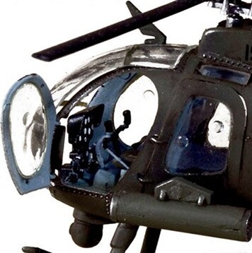 Italeri - Ah-6 Night Fox Helikopter Byggesæt - 1 72 - 0017S