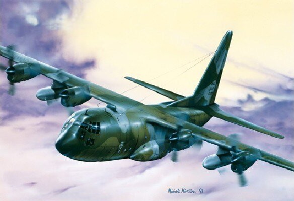 Italeri - C-130 Hercules Fly Byggesæt - 1 72 - 015