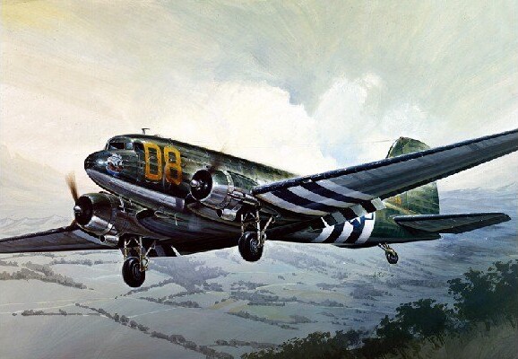 Italeri - C-47 Skytrain Fly Byggesæt - 1 72 - 127