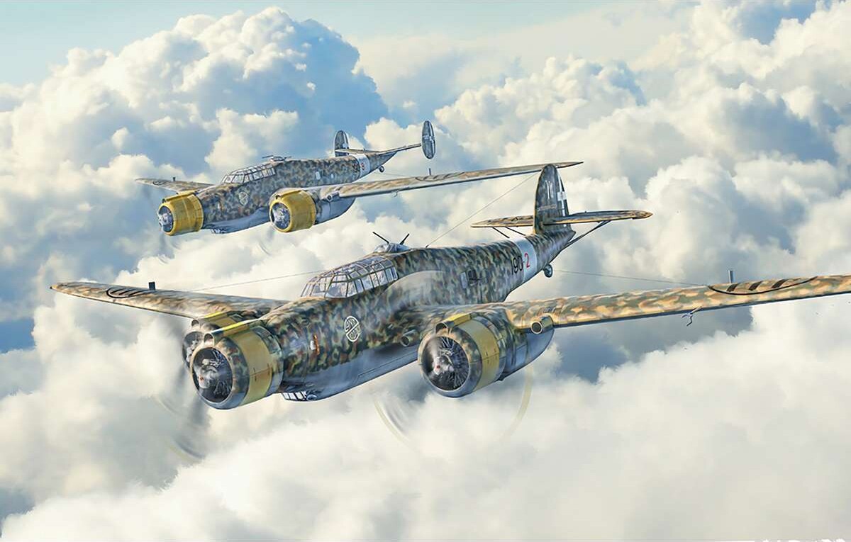 Italeri 1479 - Cant Z1007Bis Alcione Model Fly Byggesæt - 1 72