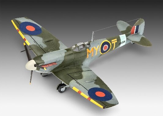 Revell - Combat Set - Bf109G-10 Spitfire Mkv - 1 27 - 03710