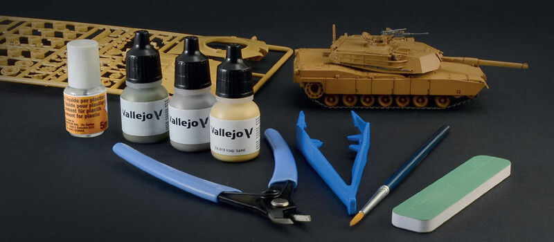 Italeri - M-1 Abrams Complete Model Set - 1 72 - 72004
