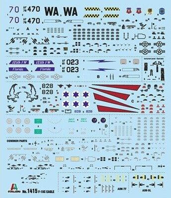 Italeri - F-15C Eagle Fly Byggesæt - 1 72 - 1415