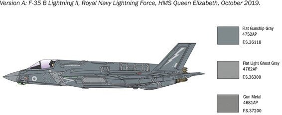 Italeri - F-35B Lightning Ii Fly Byggesæt - 1 72 - 1425
