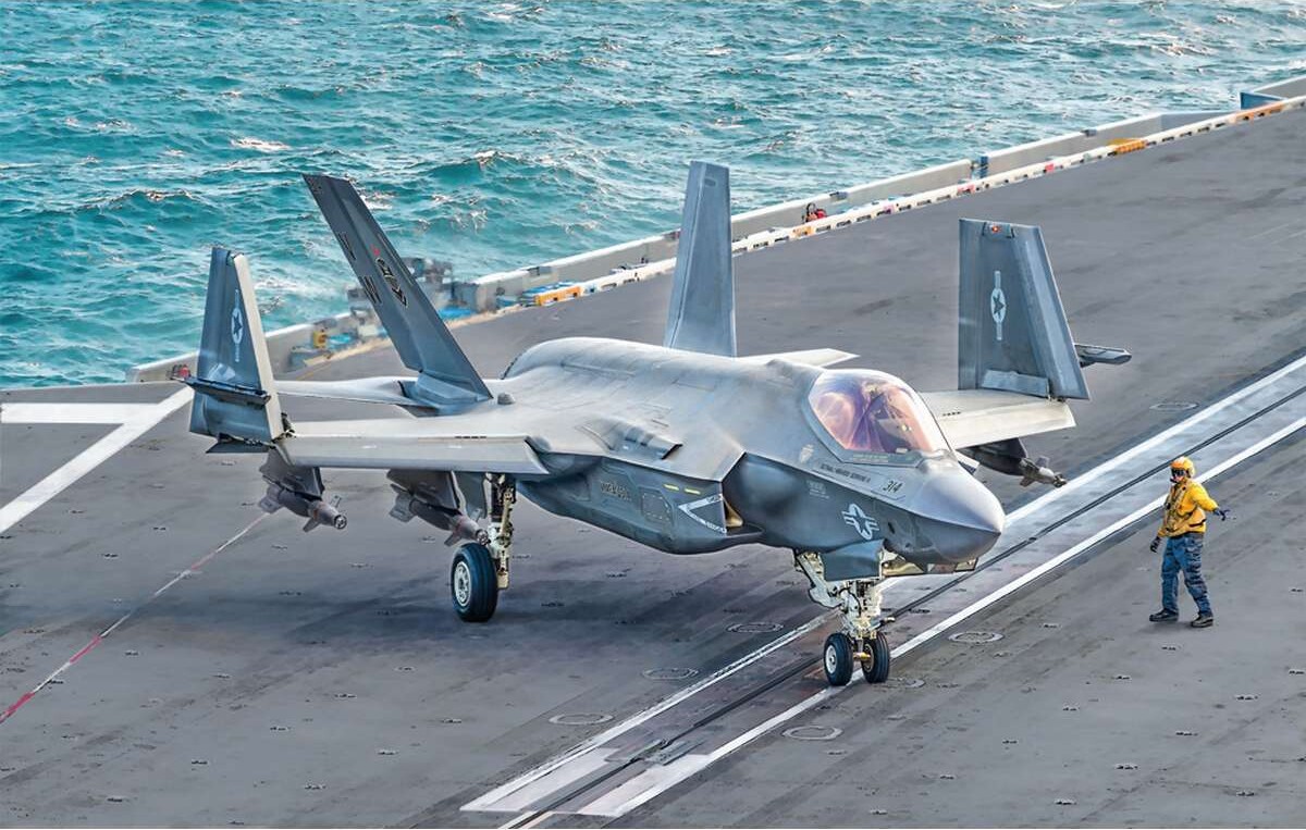 Italeri - F-35C Lightning Ii Model Fly Byggesæt - 1 72 - 1469