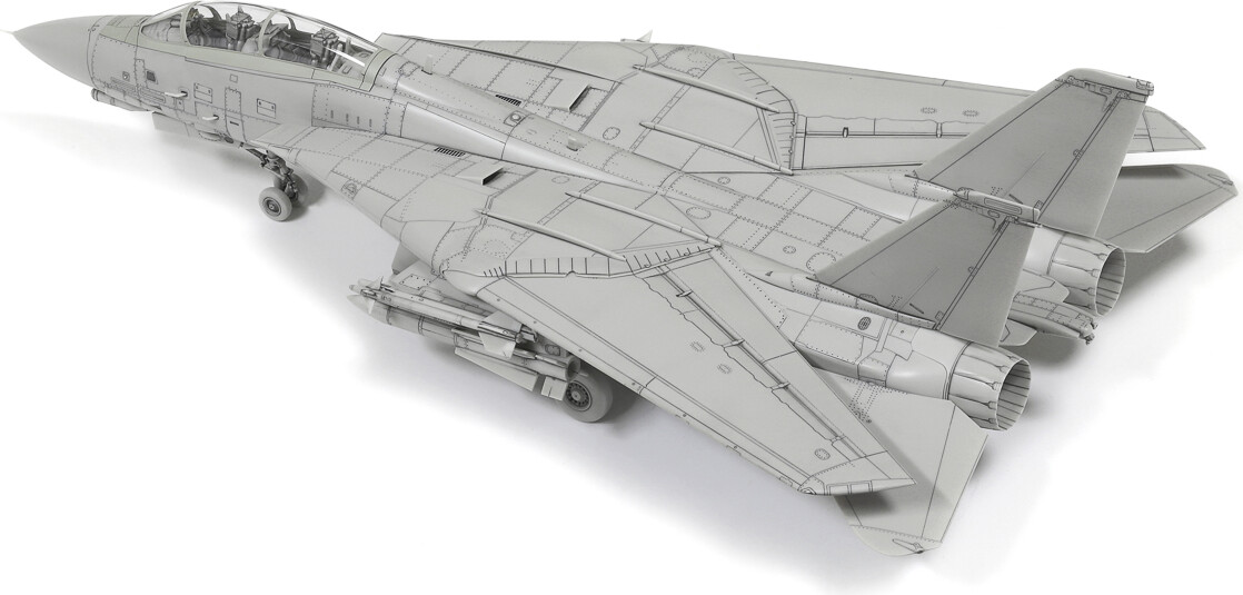 Tamiya 60795 - Grumman F-14D Tomcat Model Byggesæt - 1 72