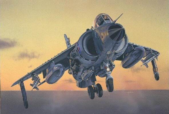 Italeri - Frs1 Sea Harrier Fly Byggesæt - 1 72 - 1236