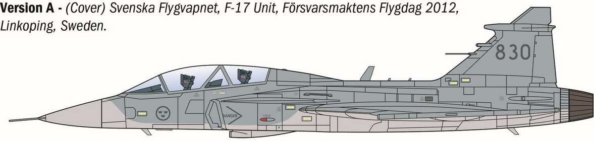 Italeri - Jas-39 Gripen Twin Seater Model Byggesæt - 1 72 - 91216