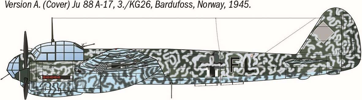 Italeri 1489S - Junkers Ju 88 A-17 Torpedo Bomber Fly - 1 72