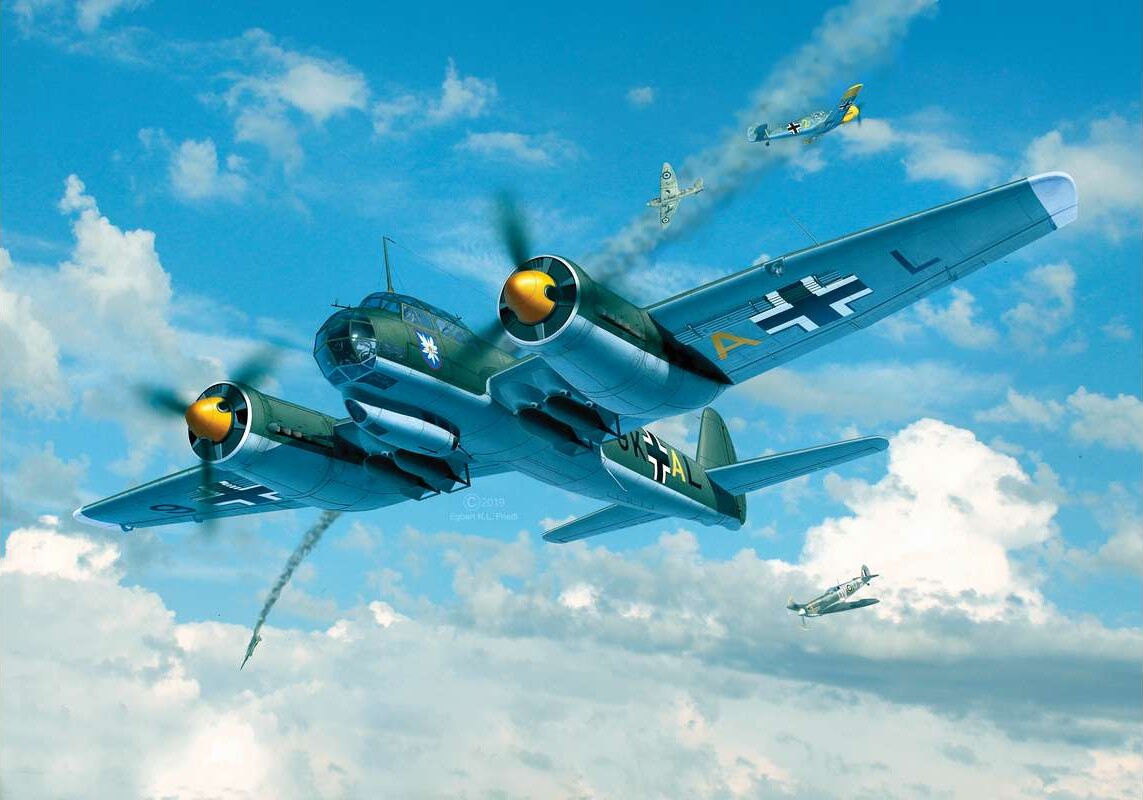Revell - Junkers Ju-88 Fly Byggesæt - Battle Of Britain - 1 72 - 04972