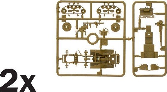 Italeri - M3 75Mm Gun Motor Carriage Byggesæt - 1 72 -7510